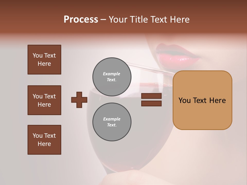 Female Enjoyment Bare PowerPoint Template