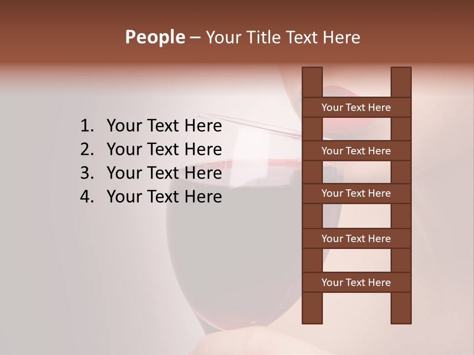 Female Enjoyment Bare PowerPoint Template