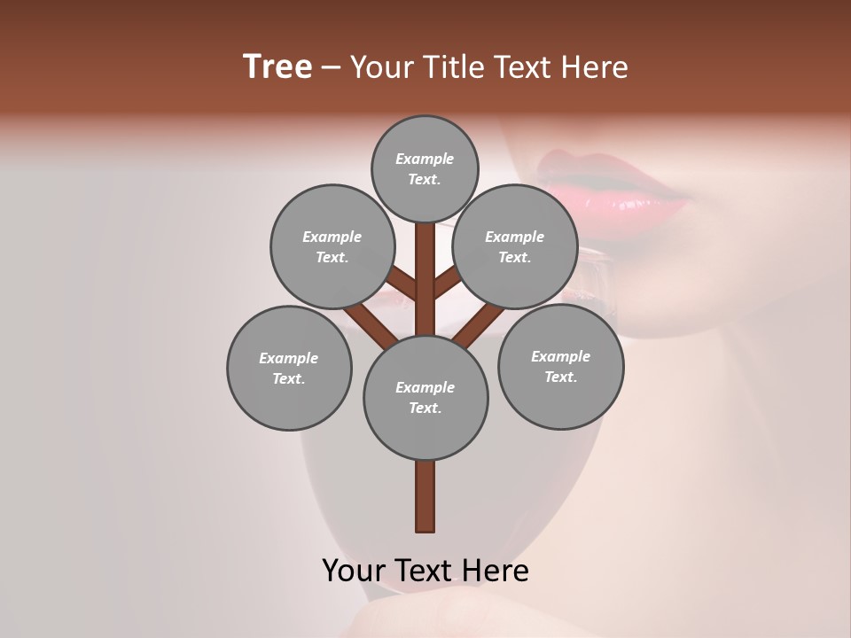 Female Enjoyment Bare PowerPoint Template