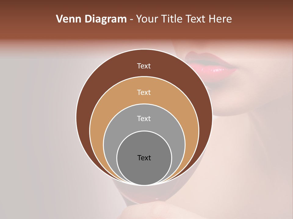 Female Enjoyment Bare PowerPoint Template