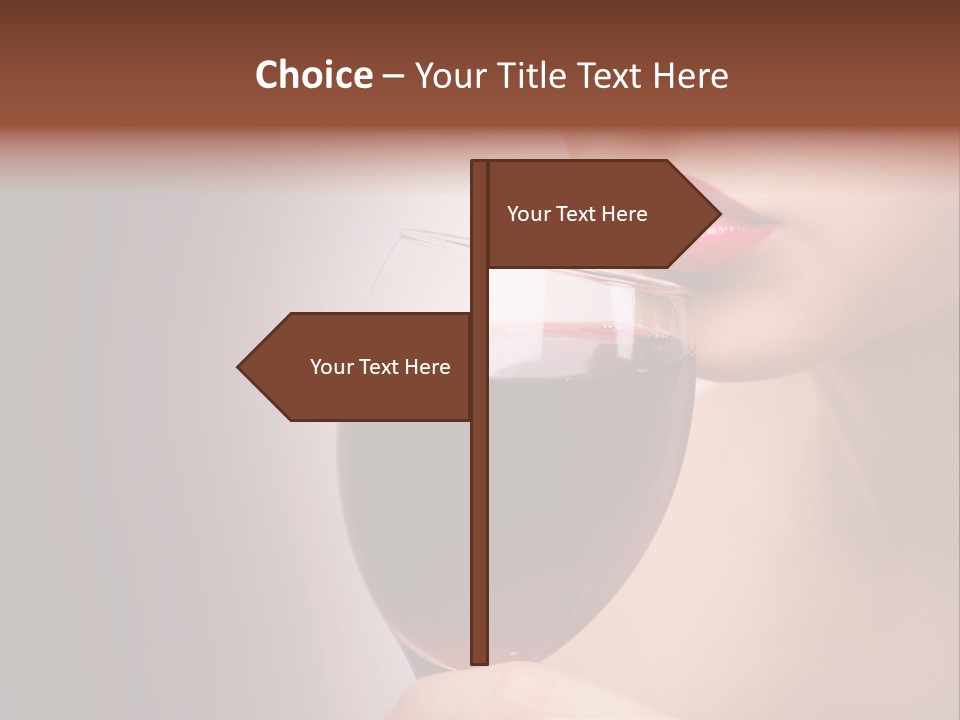 Female Enjoyment Bare PowerPoint Template