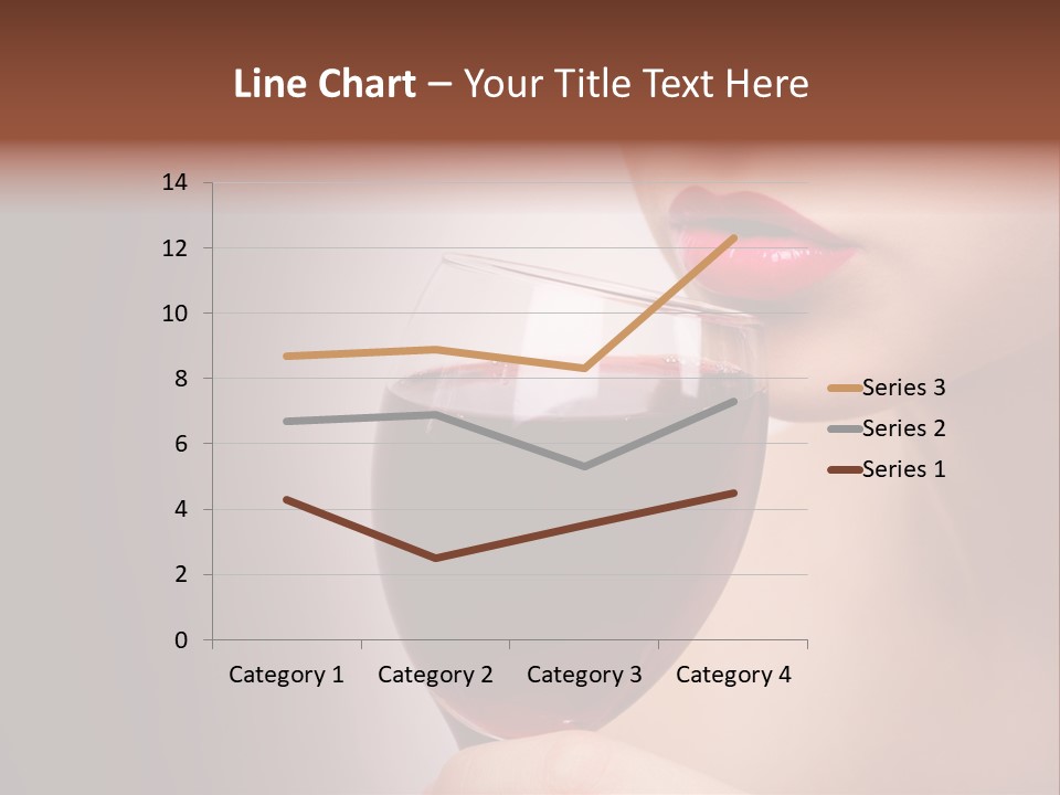 Female Enjoyment Bare PowerPoint Template