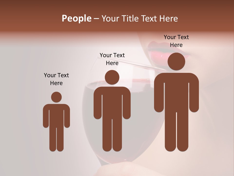 Female Enjoyment Bare PowerPoint Template