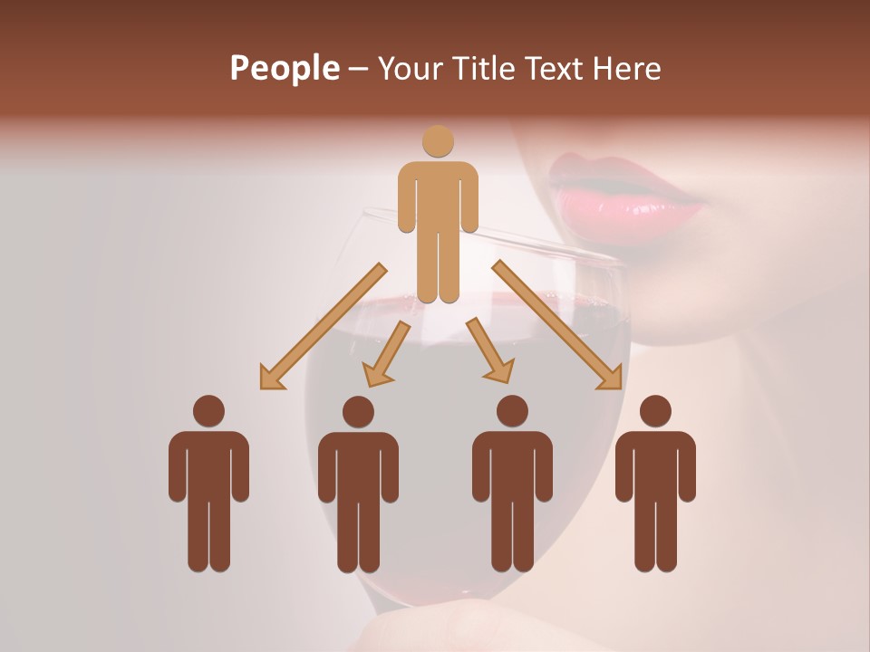 Female Enjoyment Bare PowerPoint Template