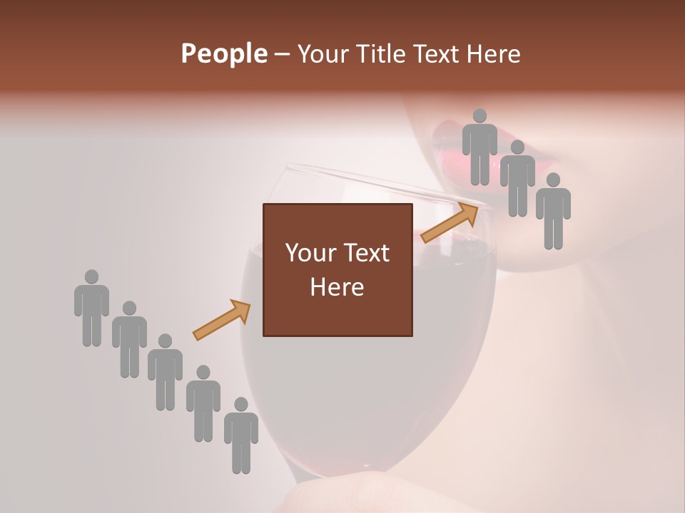 Female Enjoyment Bare PowerPoint Template