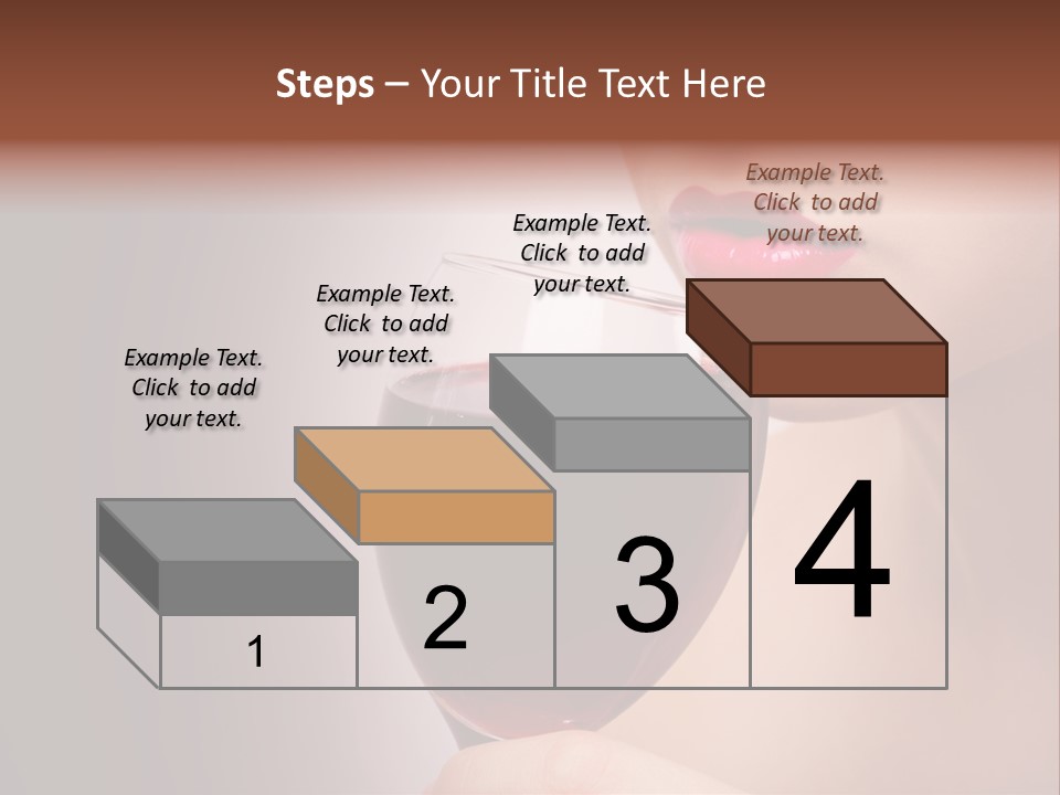 Female Enjoyment Bare PowerPoint Template