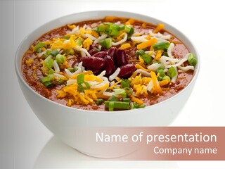 Food Meal Unhealthy PowerPoint Template
