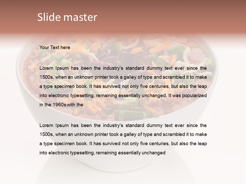 Food Meal Unhealthy PowerPoint Template