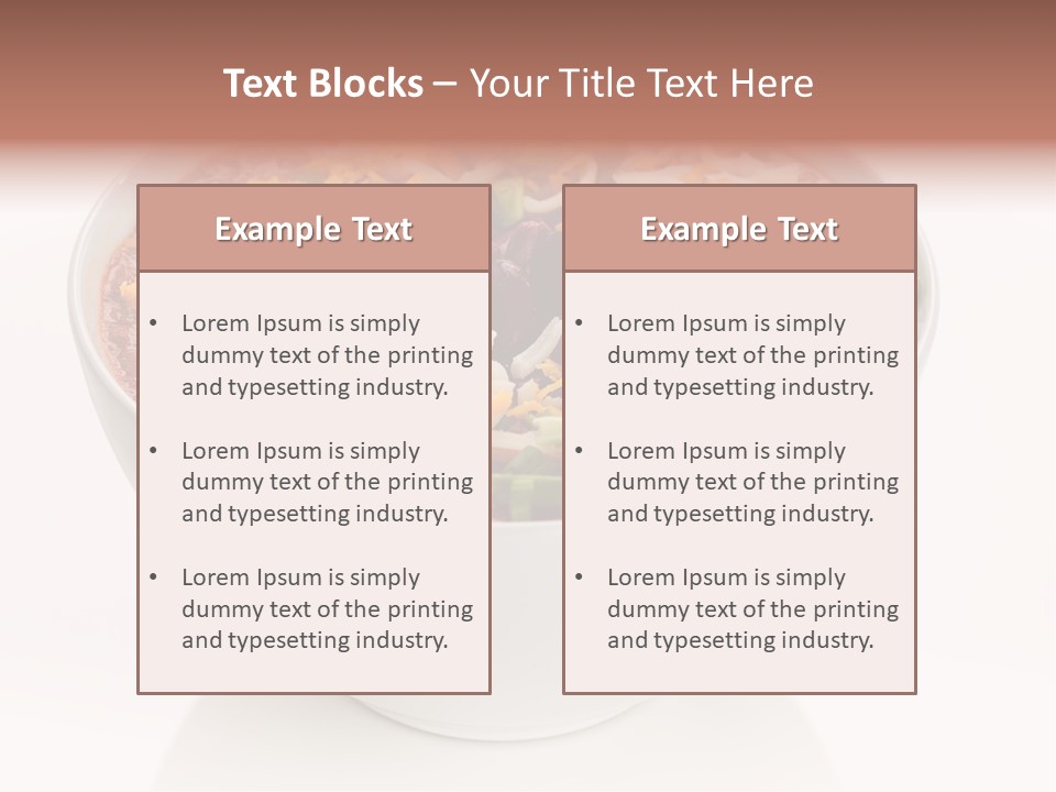 Food Meal Unhealthy PowerPoint Template