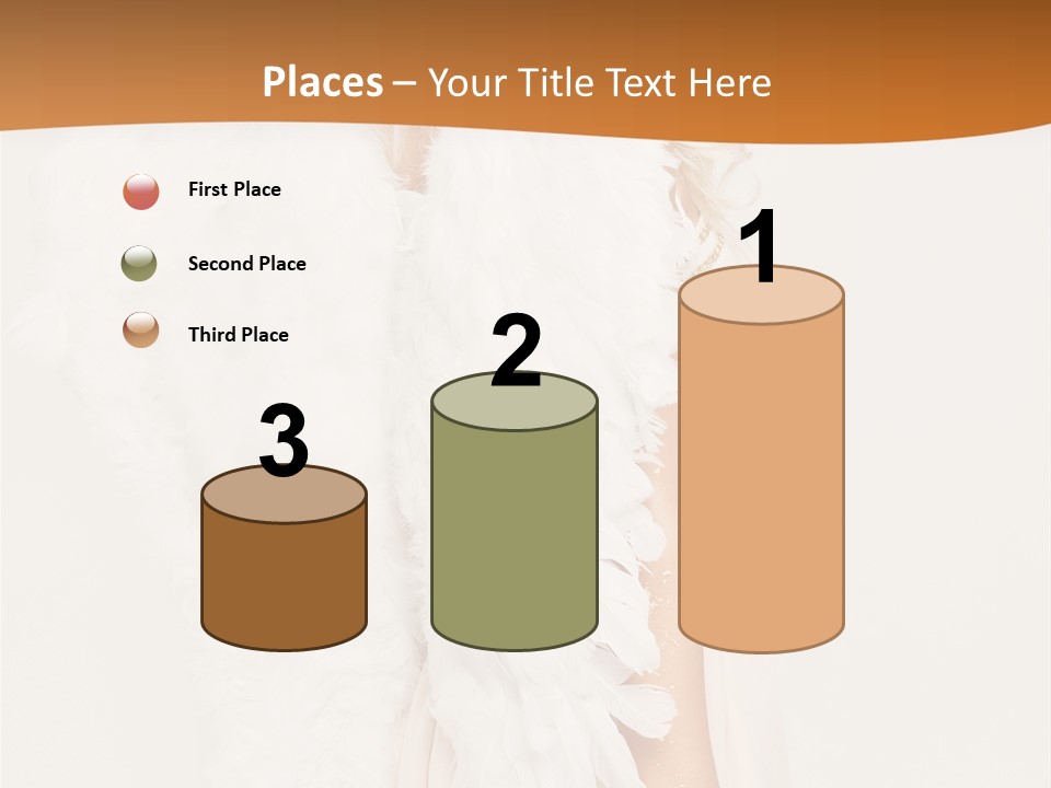 Standing Beautiful Vertical PowerPoint Template