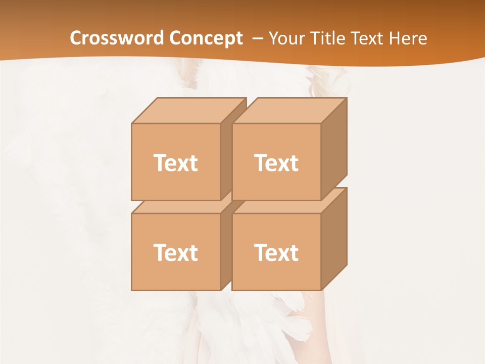 Standing Beautiful Vertical PowerPoint Template