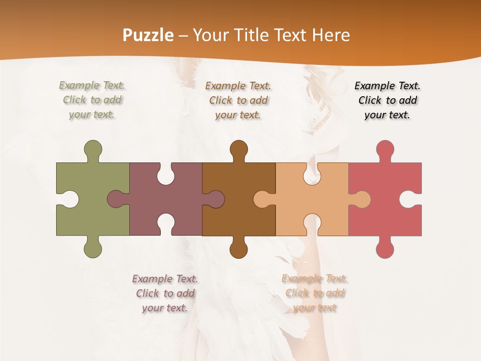 Standing Beautiful Vertical PowerPoint Template