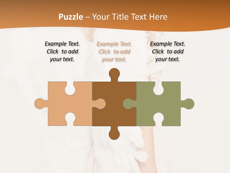Standing Beautiful Vertical PowerPoint Template