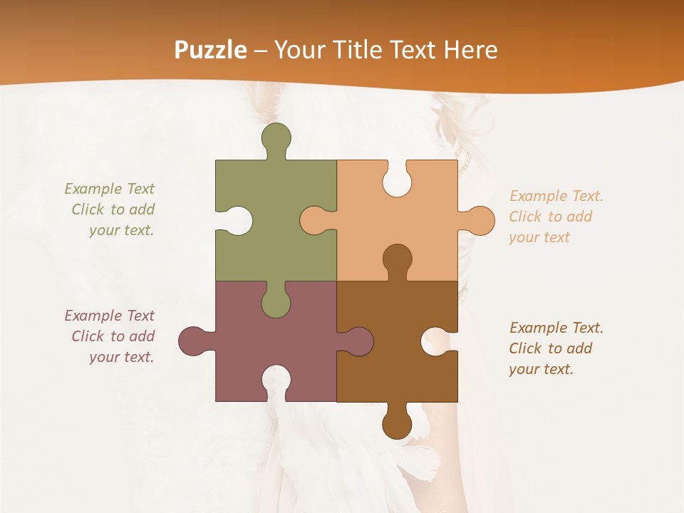 Standing Beautiful Vertical PowerPoint Template