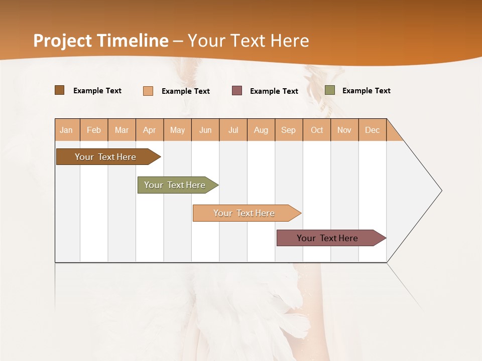 Standing Beautiful Vertical PowerPoint Template