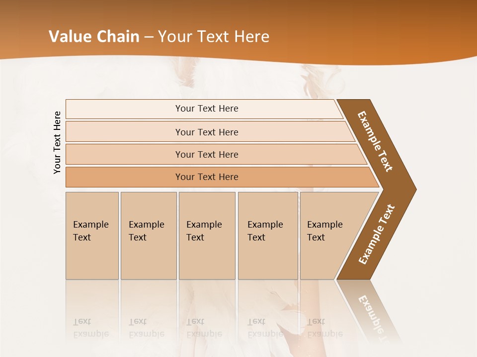 Standing Beautiful Vertical PowerPoint Template