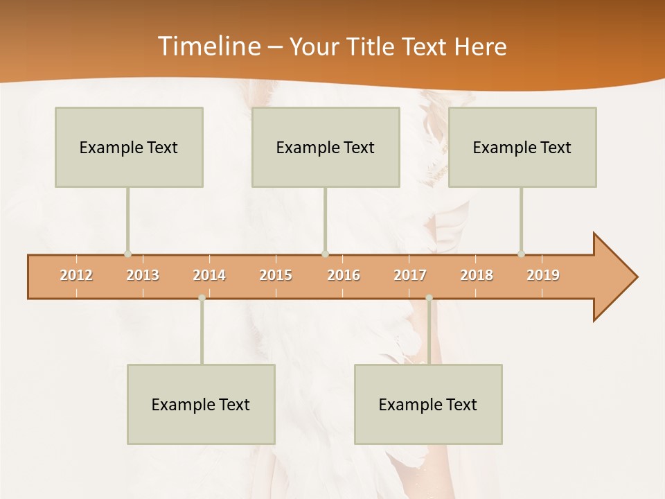 Standing Beautiful Vertical PowerPoint Template