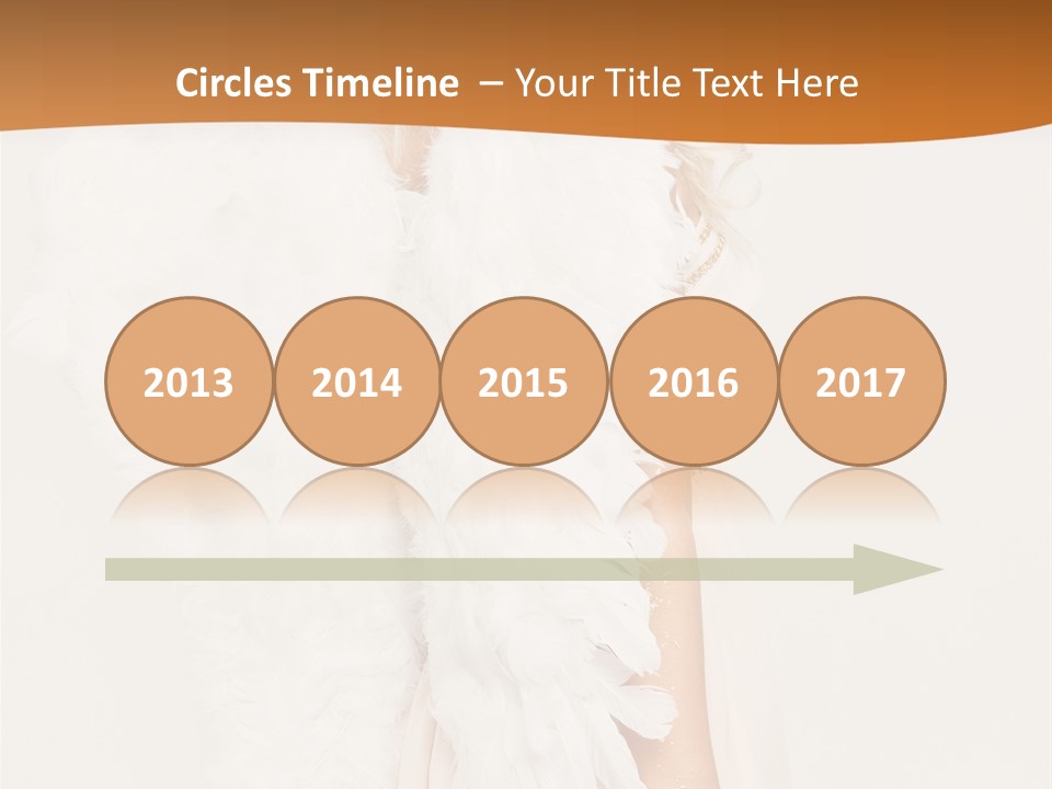 Standing Beautiful Vertical PowerPoint Template