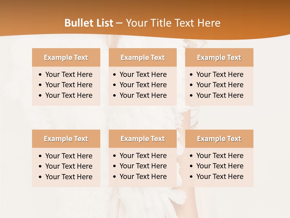 Standing Beautiful Vertical PowerPoint Template