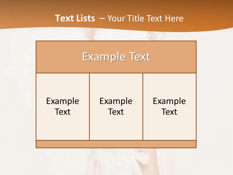Standing Beautiful Vertical PowerPoint Template