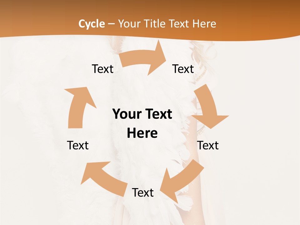 Standing Beautiful Vertical PowerPoint Template