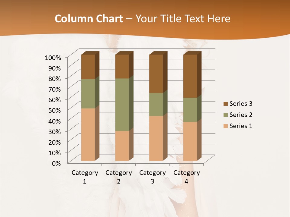 Standing Beautiful Vertical PowerPoint Template
