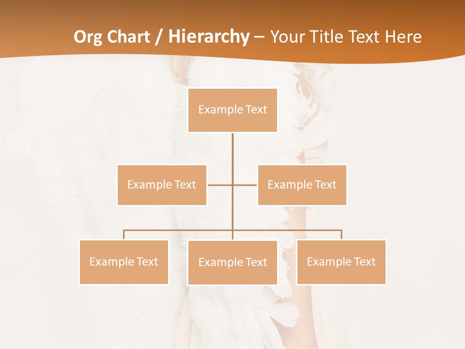 Standing Beautiful Vertical PowerPoint Template