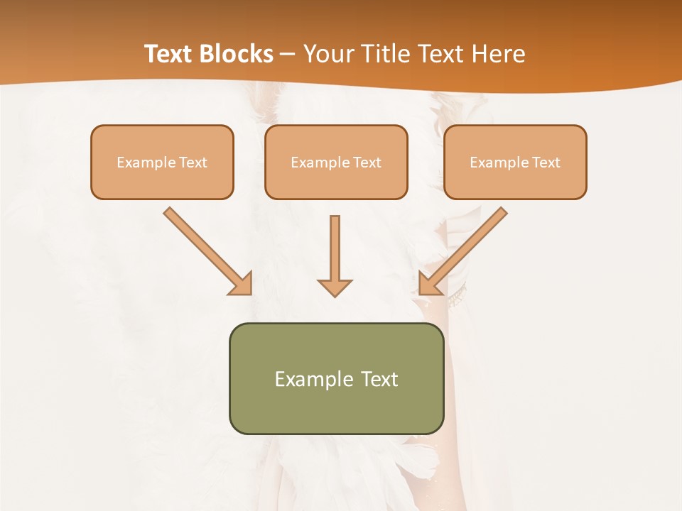 Standing Beautiful Vertical PowerPoint Template