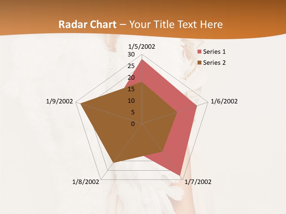 Standing Beautiful Vertical PowerPoint Template