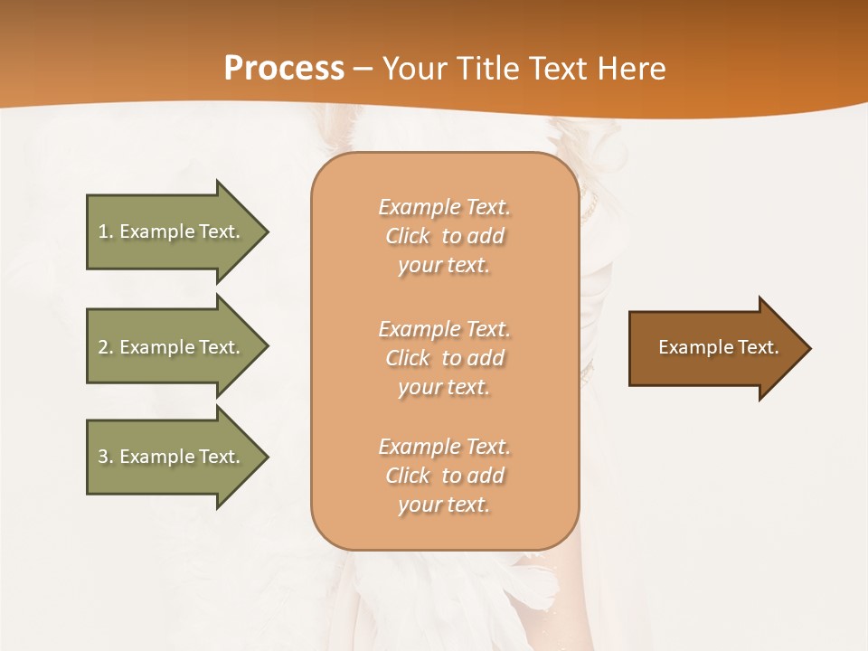 Standing Beautiful Vertical PowerPoint Template