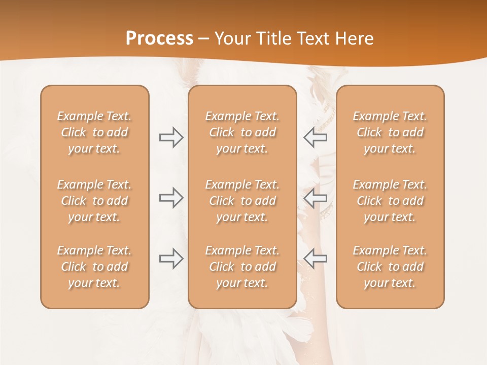 Standing Beautiful Vertical PowerPoint Template