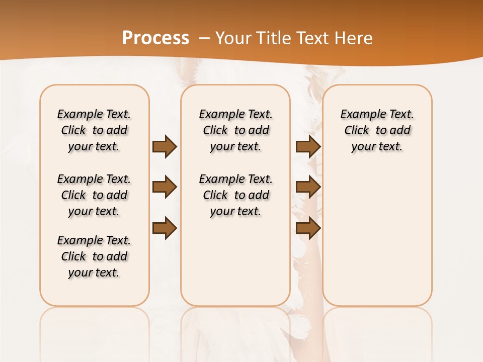 Standing Beautiful Vertical PowerPoint Template