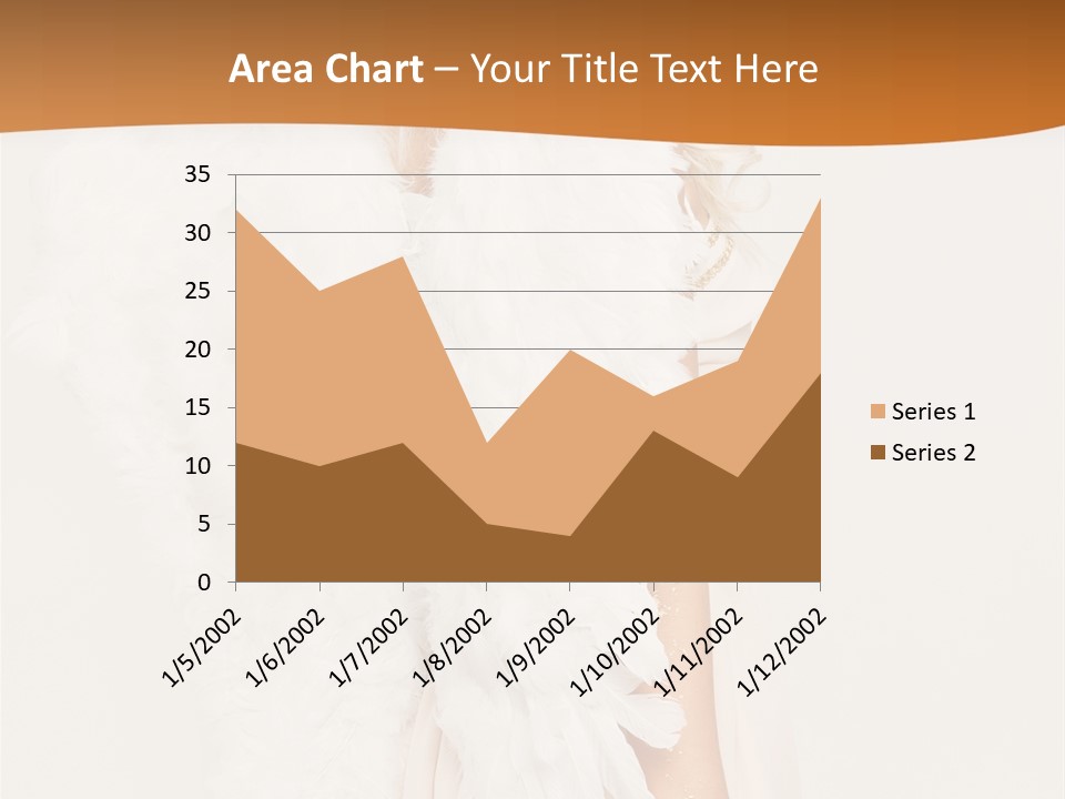Standing Beautiful Vertical PowerPoint Template