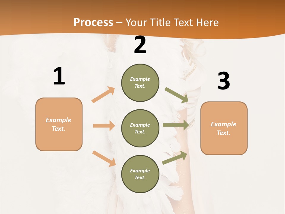 Standing Beautiful Vertical PowerPoint Template