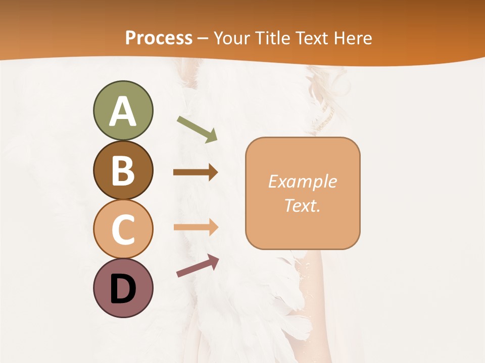 Standing Beautiful Vertical PowerPoint Template