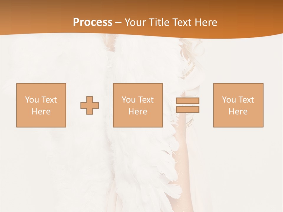 Standing Beautiful Vertical PowerPoint Template