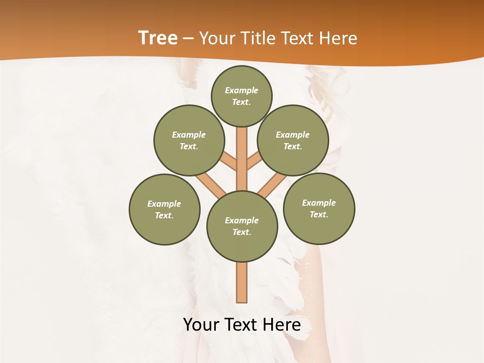 Standing Beautiful Vertical PowerPoint Template