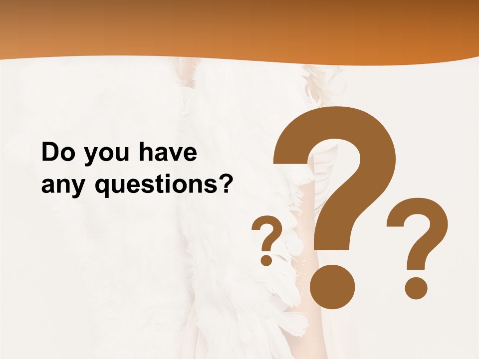 Standing Beautiful Vertical PowerPoint Template