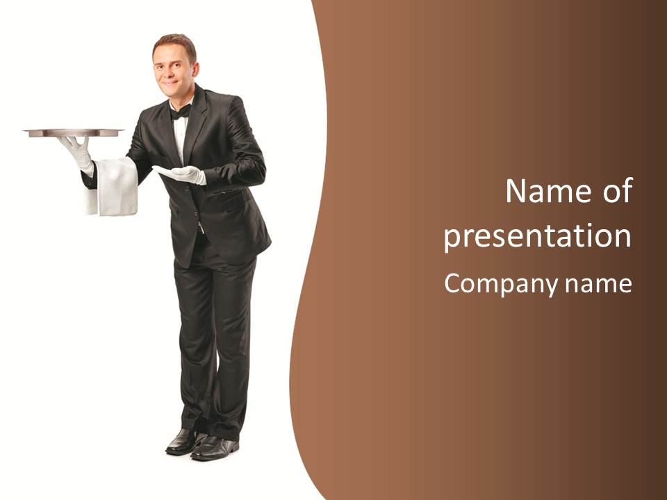 Concept Person Worker PowerPoint Template