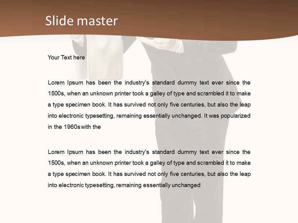 Concept Person Worker PowerPoint Template