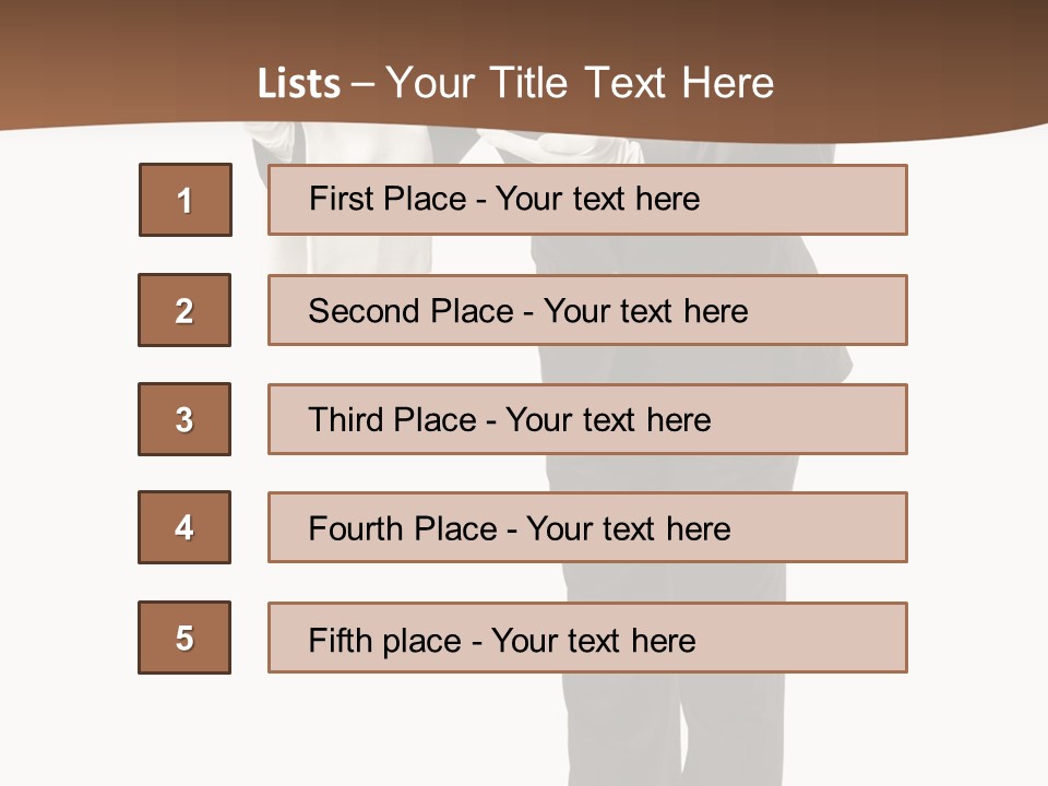 Concept Person Worker PowerPoint Template