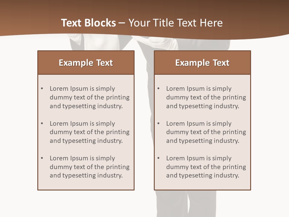 Concept Person Worker PowerPoint Template