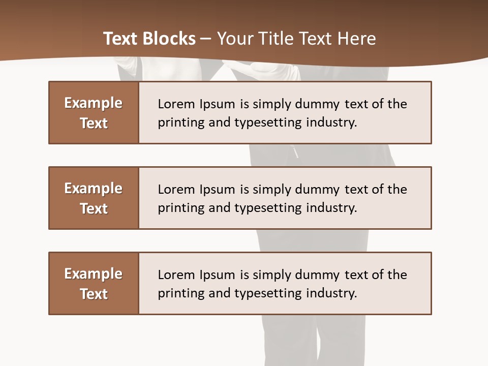 Concept Person Worker PowerPoint Template
