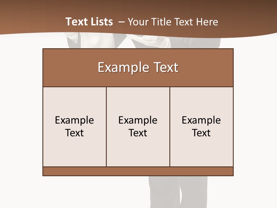 Concept Person Worker PowerPoint Template