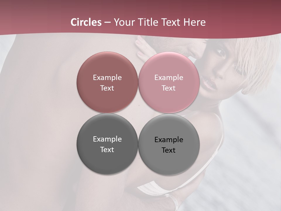 Outdoors Male Romantic PowerPoint Template