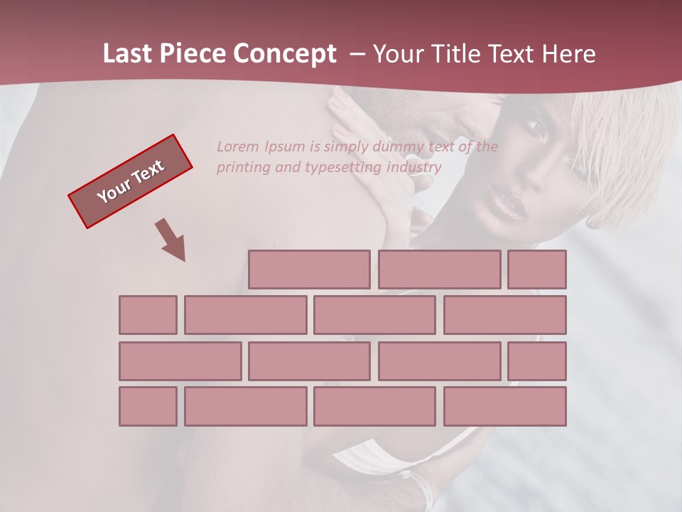 Outdoors Male Romantic PowerPoint Template