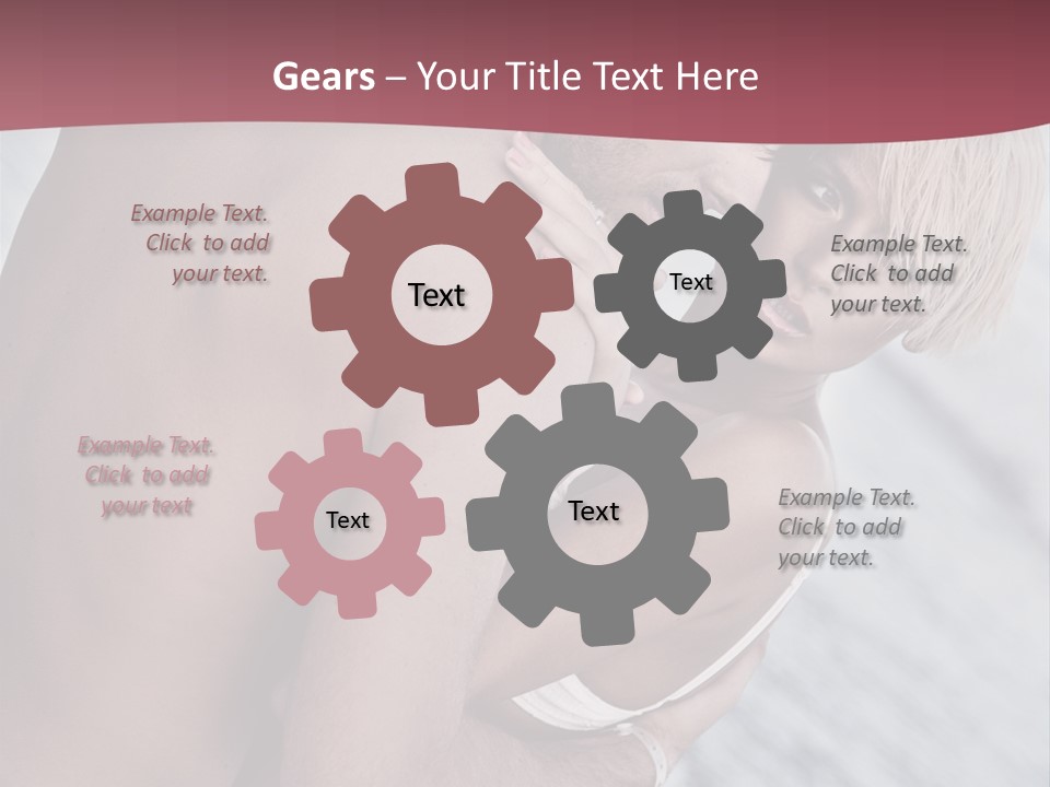 Outdoors Male Romantic PowerPoint Template