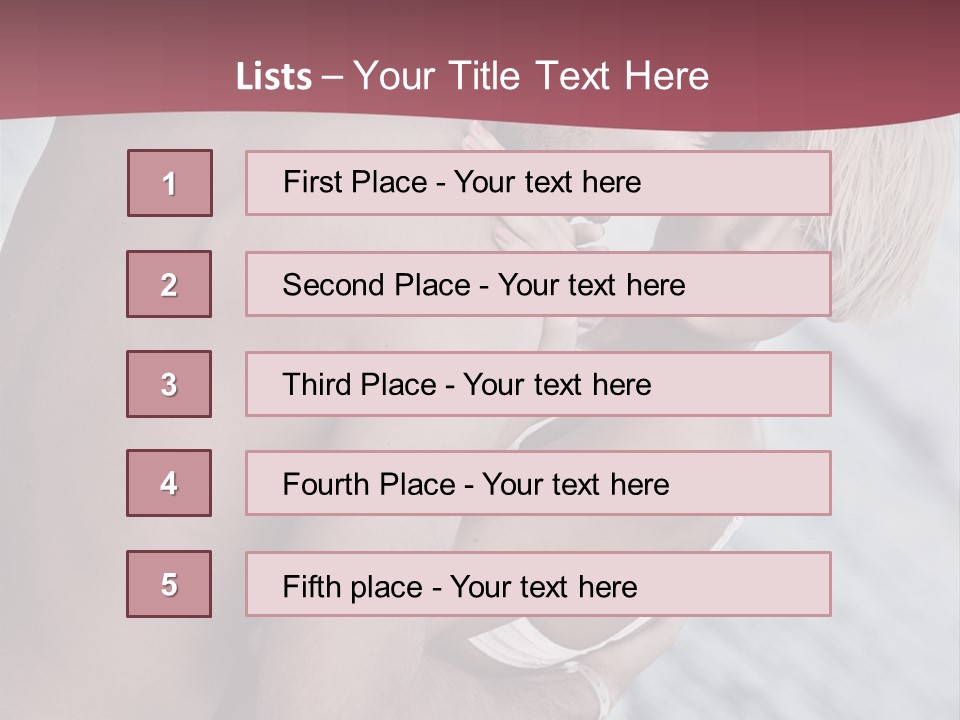 Outdoors Male Romantic PowerPoint Template