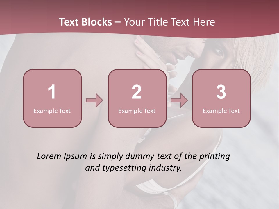 Outdoors Male Romantic PowerPoint Template