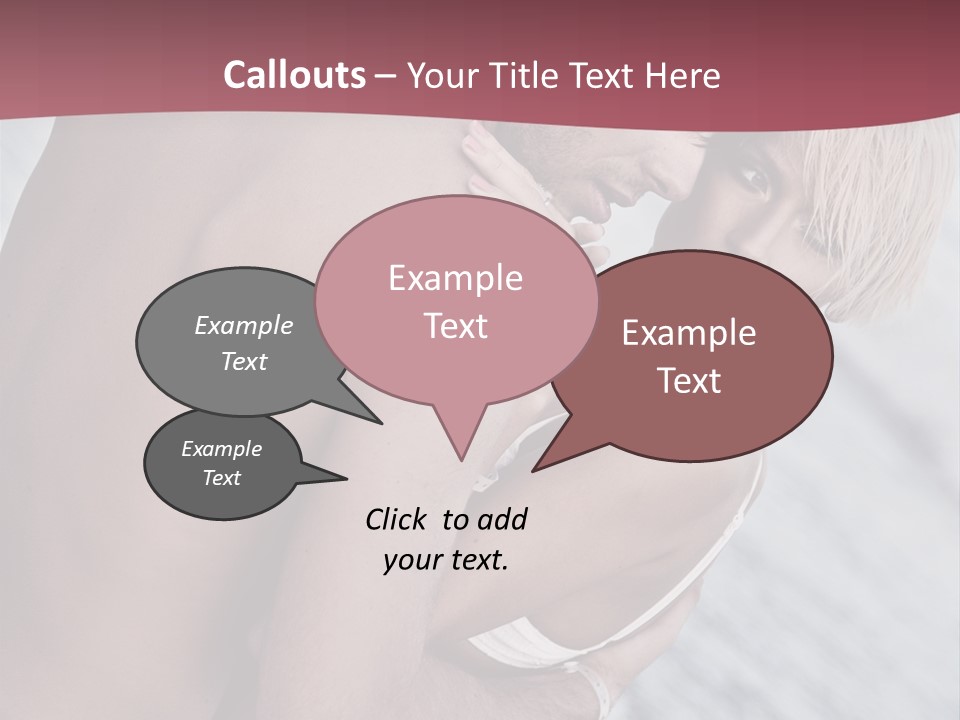 Outdoors Male Romantic PowerPoint Template